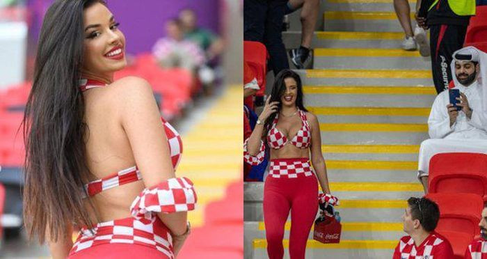 "Một ngày bình thường của tôi tại Doha sẽ như thế này. Các bạn là tuyệt vời nhất!", Ivana Knoll mô tả trong video đăng ngày 11/12/2022, trong đó cô được vây quanh bởi đám đông người hâm mộ đang tìm cách chụp ảnh chung, khiến nữ người mẫu gần như không thể di chuyển.