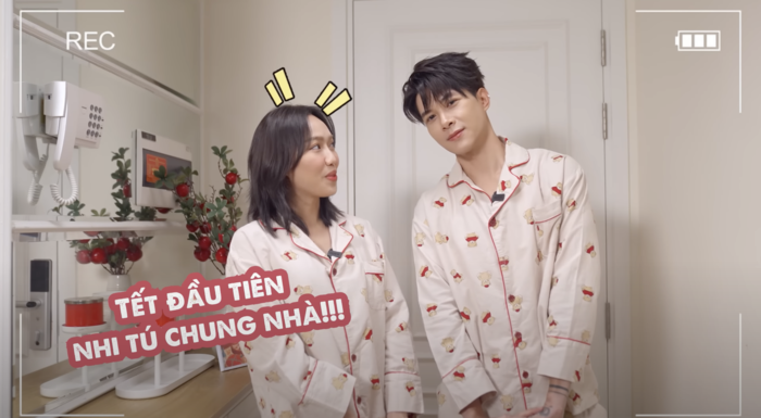 Bên trong căn hộ của Anh Tú - Diệu Nhi được bài trí lãng mạn theo concept của những bộ phim Hàn Quốc. Ảnh: YouTube Diệu Nhi