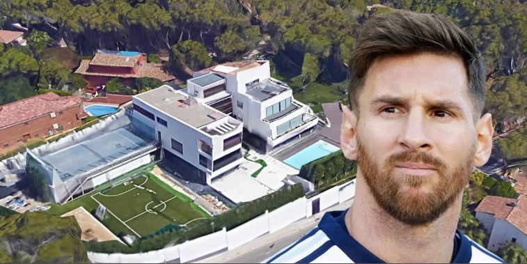 Sở hữu khối tài sản đồ sộ, Lionel Messi không chỉ tậu siêu xe, xây đế chế khách sạn mà còn đầu tư bất động sản. Trong hơn một thập kỷ, nơi ở chính của Messi là ngôi nhà mang phong cách Địa trung Hải có tầm nhìn tuyệt đẹp ra đồi Catalan và cả bờ biển. Ảnh: Barcelonacheckin