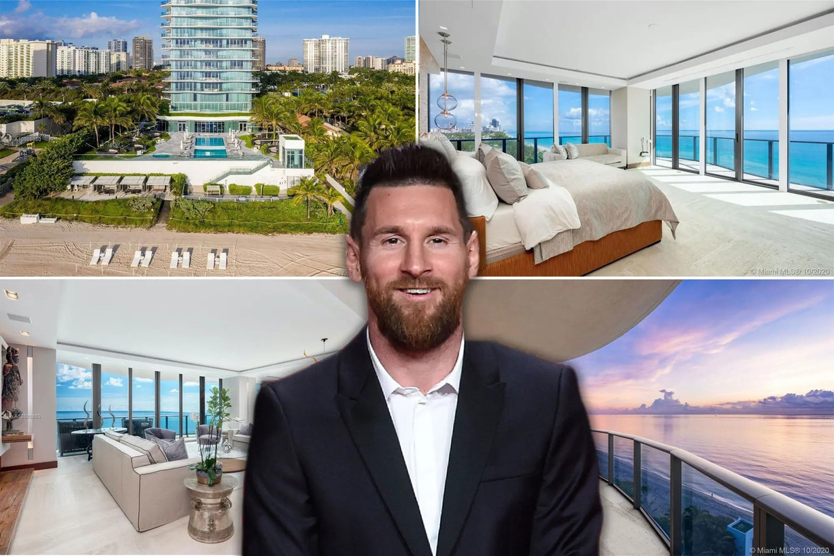 Năm 2019, Messi mua một căn hộ ven biển ở Sunny Isles Beach, Miami (Mỹ) với giá 5 triệu USD. Ảnh: Newyork Post