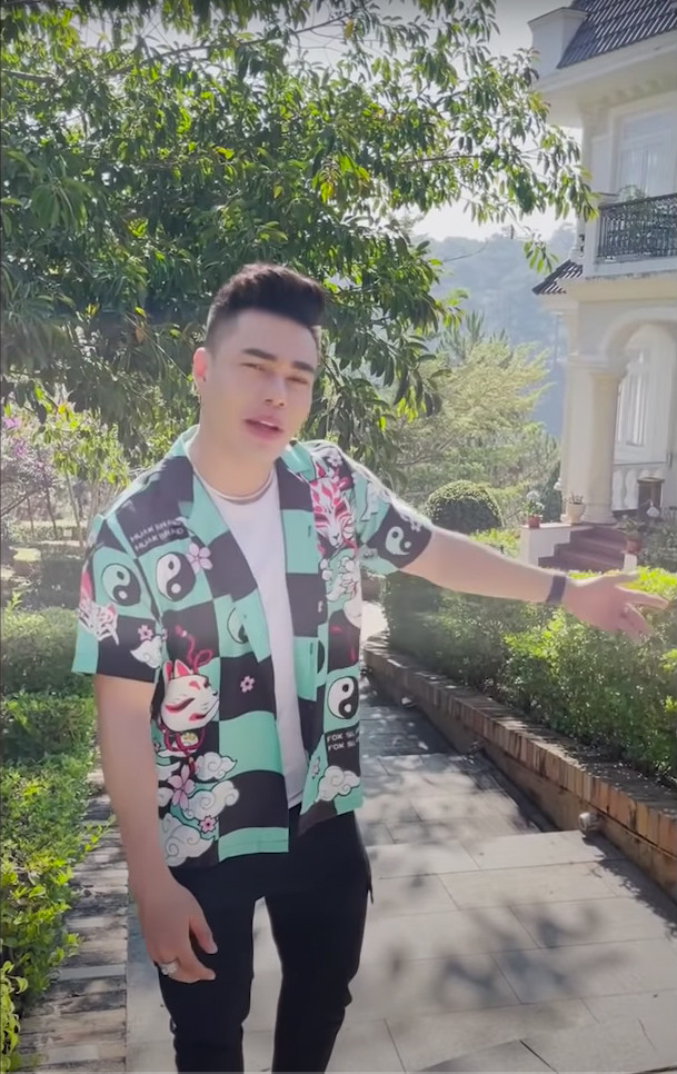 Ngoài ra, Lê Dương Bảo Lâm từng hé lộ căn biệt thự tiền tỷ view siêu đẹp tại Đà Lạt. Ảnh: chụp màn hình