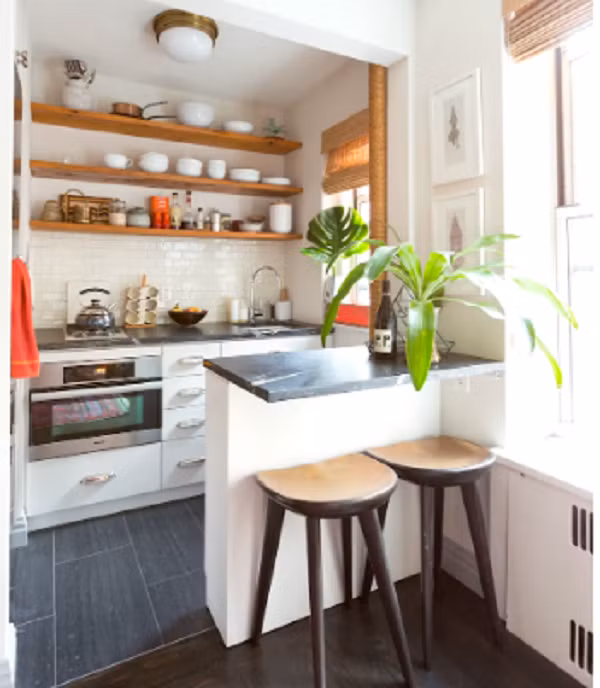 Cai tao noi that can ho 56m2 thoang dang cho gia dinh tre-Hinh-5