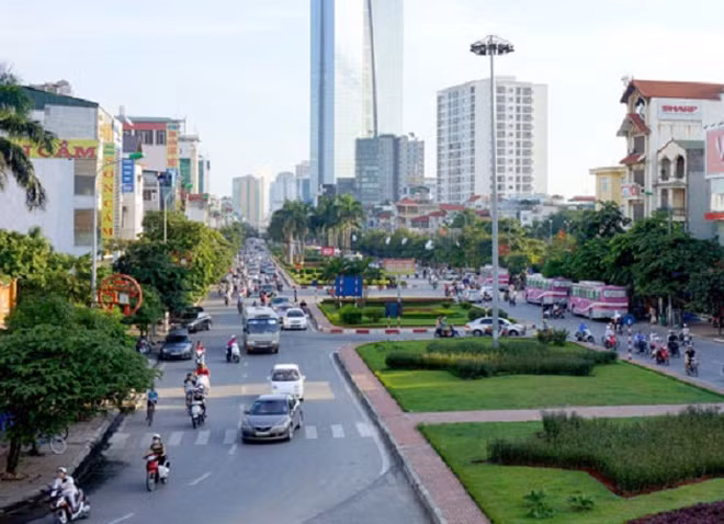Khu đất xây dựng dự án Vinhomes Metropolis.