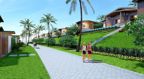 Mövenpick Cam Ranh Resort có 121 căn biệt thự, 250 phòng khách sạn tiêu chuẩn 5 sao quốc tế và khu Condotel với 132 căn hộ nghỉ dưỡng.