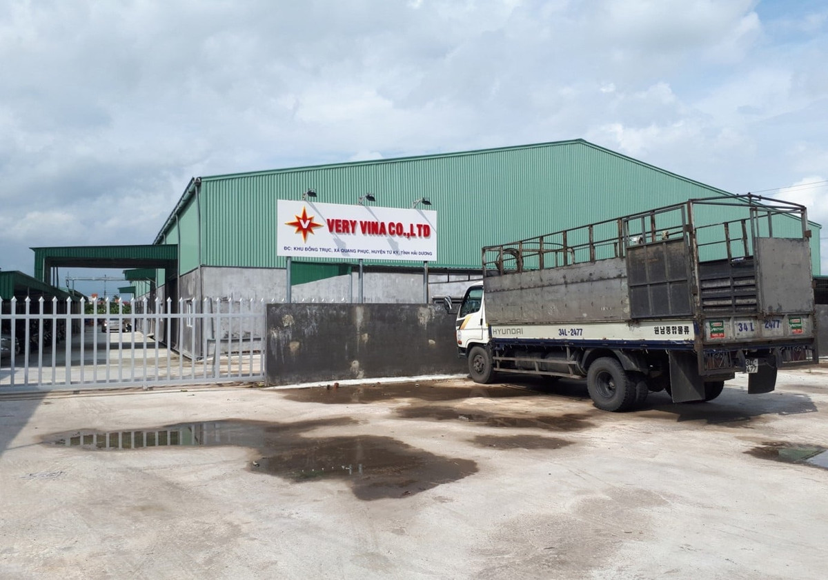 Hải Dương: Xả nước thải gây ô nhiễm, Very Vina bị phạt 225 triệu Hai Duong: Xa nuoc thai gay o nhiem, Very Vina bi phat 225 trieu