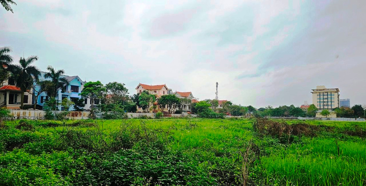 Khu đất nằm ở vị trí đắc địa của thành phố Hải Dương.