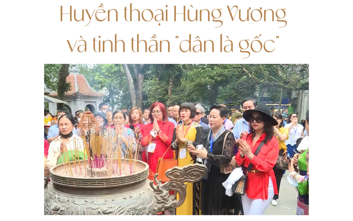 Huyen thoai Hung Vuong va tinh than 