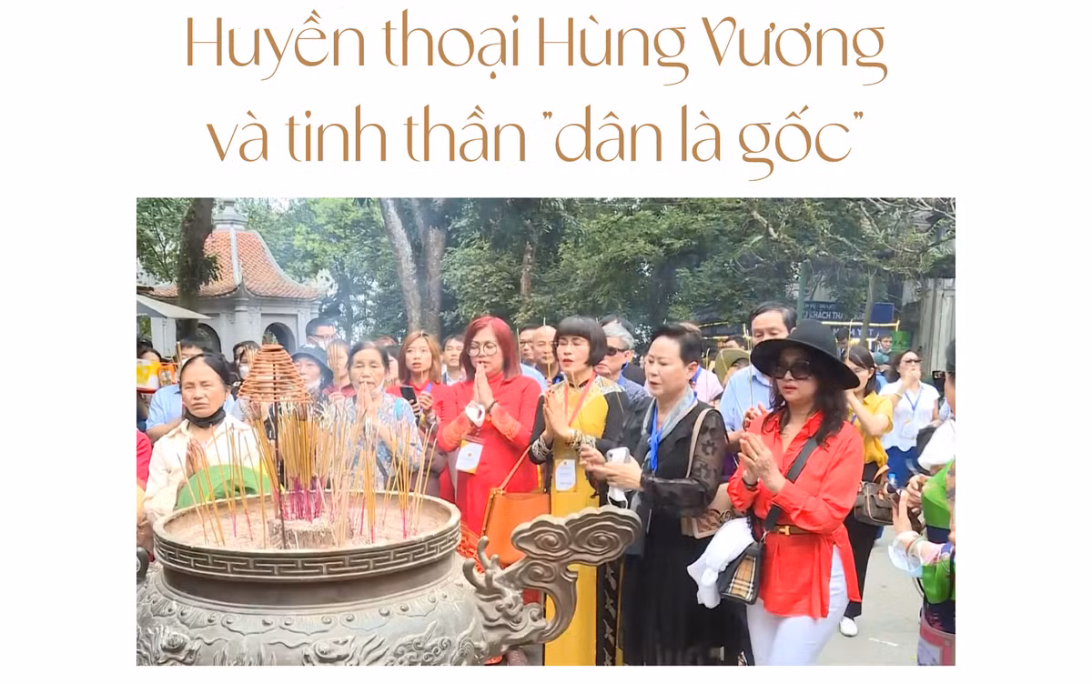 Huyen thoai Hung Vuong va tinh than 
