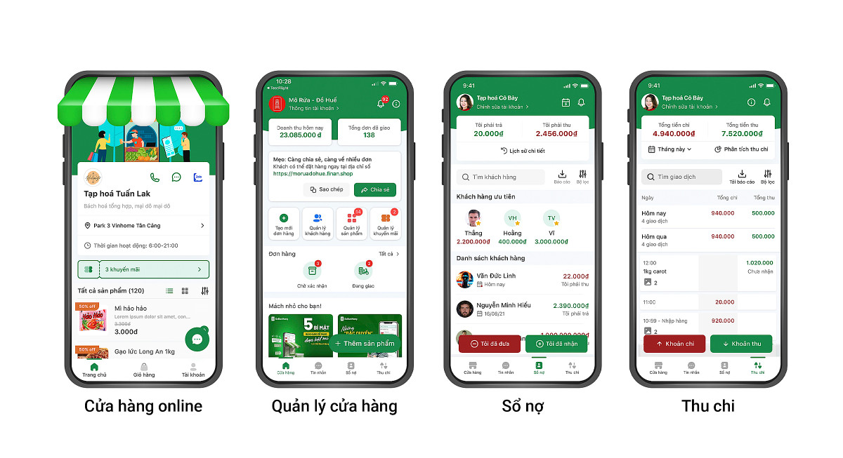 So Ban Hang ho tro tieu thuong ban hang tren kenh online