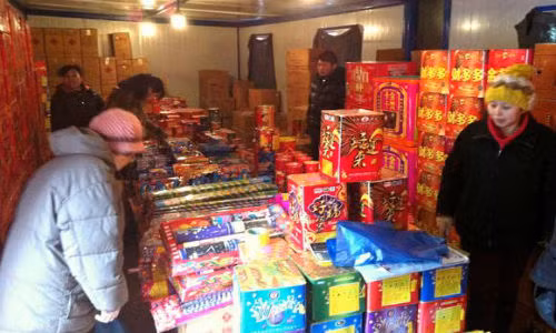 Thuong Hai cam phao hoa trong dip Tet Nguyen Dan 2016