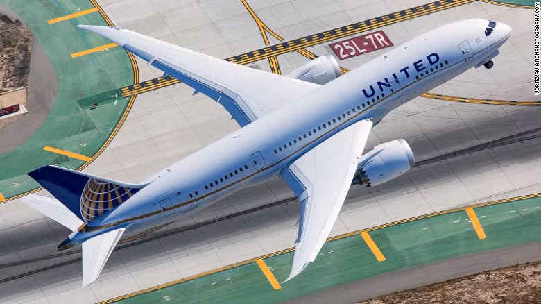 United Airlines là một trong bốn hãng hàng không của Mỹ được đánh giá cao về độ an toàn.