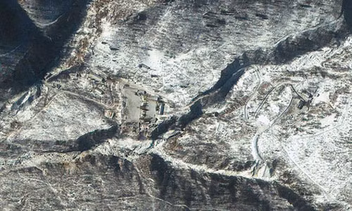 Ngày 6/1, trong một tuyên bố đặc biệt trên truyền hình, Triều Tiên xác nhận đã thử nghiệm thành công bom H (hay còn gọi là bom nhiệt hạch). Ảnh: Khu vực xảy ra “động đất” ở Triều Tiên.