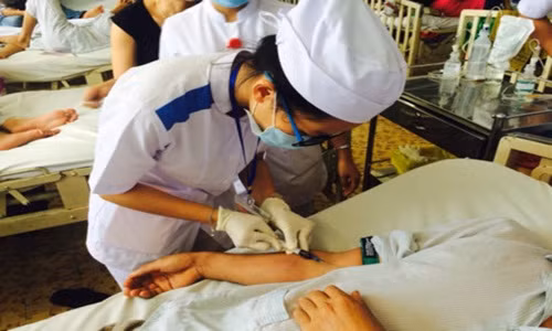 Nguoi benh sap het thoi kho vi xet nghiem