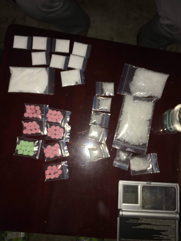 Tang vật vụ án.