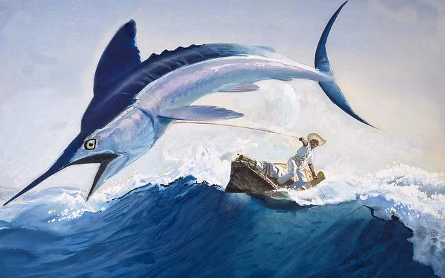 Kết thúc cuộc hành trình, thành quả duy nhất ông lão Santiago là bộ xương cá vô dụng. Thông qua tác phẩm "Ông già và biển cả", Hemingway khéo léo truyền tải những thông điệp ý nghĩa tới độc giả.