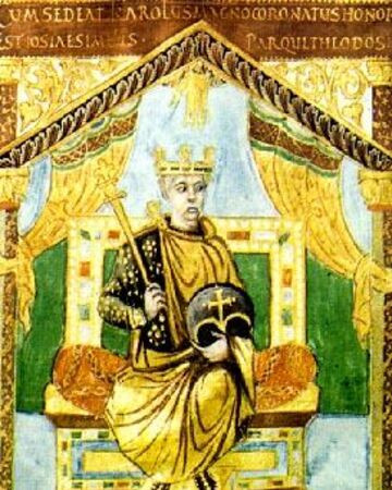 Trong bối cảnh đó vua Charles the Bald (người trị vì đế chế Carolingian từ năm 840 - 877) đã trả cho những người Viking hơn 5 tấn bạc để họ không tấn công, cướp bóc khu vực nay là Paris.