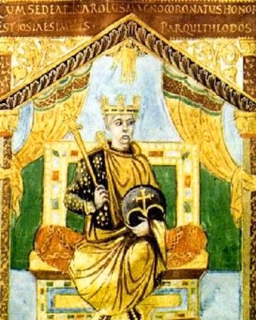 Trong bối cảnh đó vua Charles the Bald (người trị vì đế chế Carolingian từ năm 840 - 877) đã trả cho những người Viking hơn 5 tấn bạc để họ không tấn công, cướp bóc khu vực nay là Paris.
