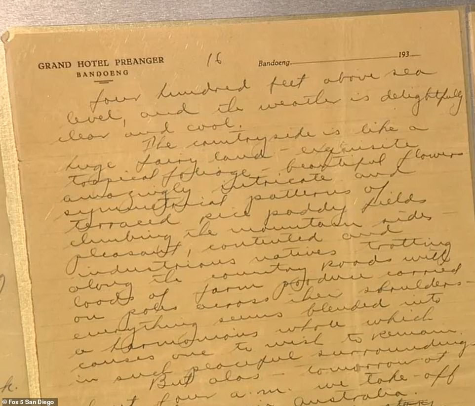 Mới đây, một lá thư viết tay kể về chuyến bay vòng quanh thế giới của Amelia Earhart và Fred J. Noonan được Hunter Person tìm thấy.