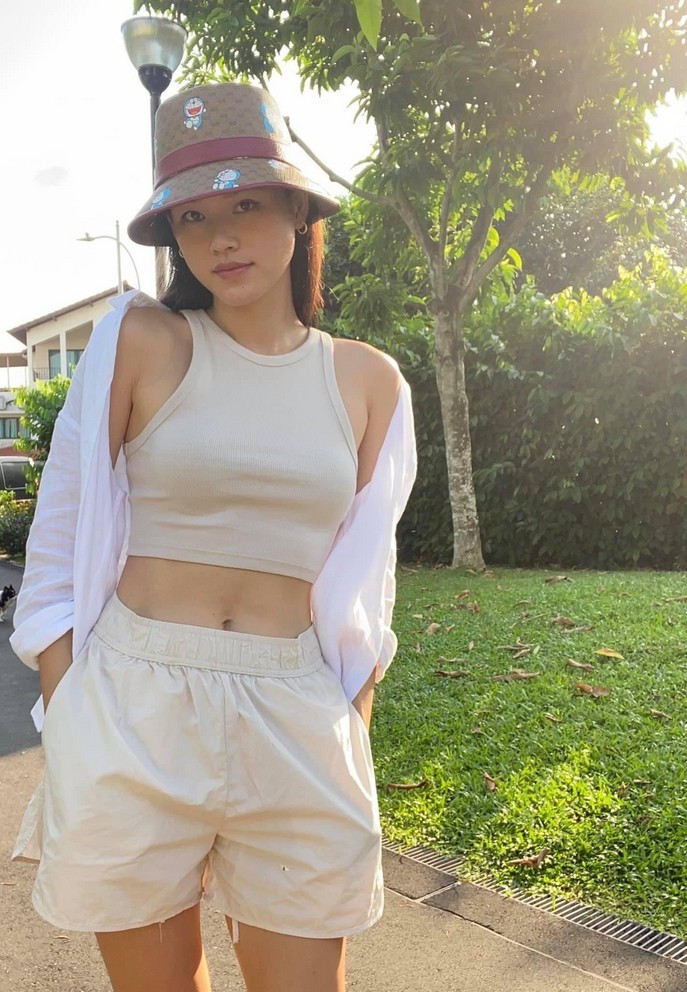 Tuyết Lan hài lòng với cuộc sống tại Singapore sau hơn một năm thích nghi.