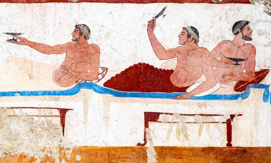 Đối với người Hy Lạp thời cổ đại, rượu không chỉ là một loại đồ uống trong các buổi tiệc rượu, lễ hội... mà còn được sử dụng để chữa bệnh.