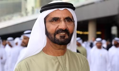 Hoàng thân Mohammed là Phó Tổng thống kiêm Thủ tướng UAE và cũng là tiểu vương Dubai.