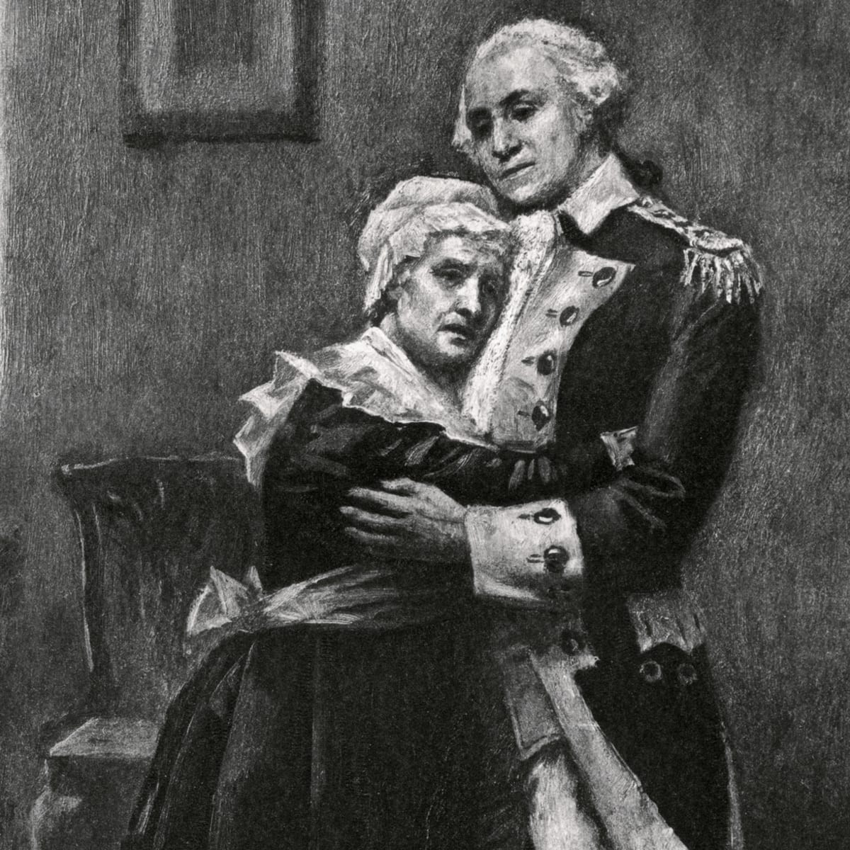 Đến năm 1743, ông Augustine qua đời để lại bà Mary một mình chăm lo cho các con. Mất đi chỗ dựa vững chắc từ người chồng, bà vượt qua nỗi đau và mạnh mẽ gồng gánh gia đình, chăm sóc các con thành tài.