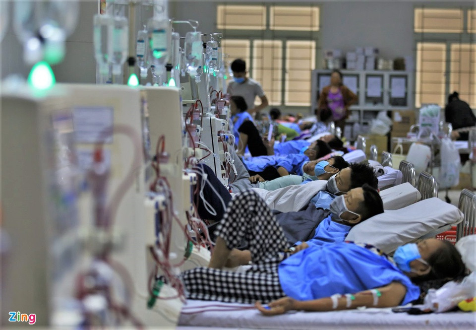 Đại diện Bệnh viện Đa khoa tỉnh Hà Tĩnh cho biết khi dịch Covid-19 bùng phát, bệnh viện thực hiện nghiêm biện pháp phòng dịch theo quy định 5K của Bộ Y tế.