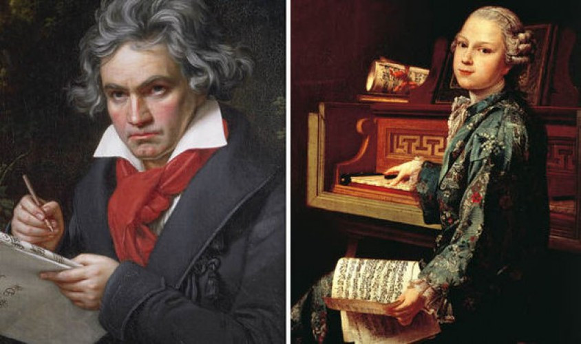 Để con trai trở thành một nhân vật xuất chúng trong làng âm nhạc thế giới, ông Johann đích thân dạy Beethoven đánh đàn piano.