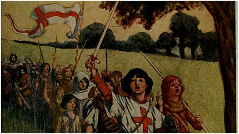 Theo các ghi chép lịch sử, vào năm 1212, một đứa trẻ người Pháp tên là Stephen xứ Cloyes và một đứa trẻ người Đức tên Nicholas đã bắt đầu cuộc thập tự chinh nguy hiểm.