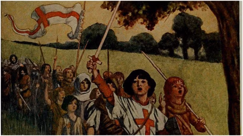 Theo các ghi chép lịch sử, vào năm 1212, một đứa trẻ người Pháp tên là Stephen xứ Cloyes và một đứa trẻ người Đức tên Nicholas đã bắt đầu cuộc thập tự chinh nguy hiểm.