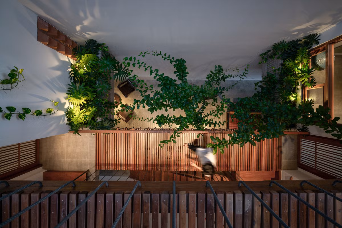 Vật liệu xây dựng từ địa phương, mang lại hiệu quả kinh tế, bảo vệ môi trường và đảm bảo tính bền vững của công trình này.