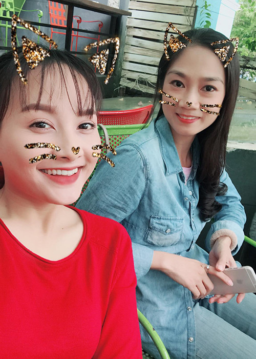 Bảo Thanh tươi tắn trở lại sau khi bị ngộ độc thực phẩm.