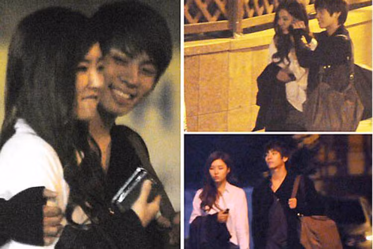 Jonghyun và Shin Se Kyung bị lộ chuyện hẹn hò vào năm 2010. 1 năm sau đó, cả hai chia tay vì lý do không có thời gian dành cho nhau. Ảnh: Allkpop