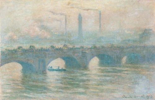 Bức Waterloo Bridge (1903) của Claude Monet