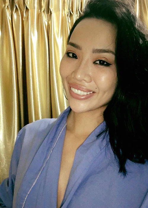 Còn về những chia sẻ trên truyền thông, nữ người mẫu khẳng định cô không có ý định đánh bóng tên tuổi.