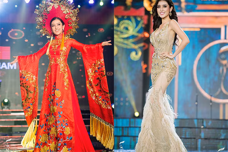 Việc này khiến cô phải đối mặt với vô số chỉ trích từ dư luận và giám khảo Việt. Giám khảo Sỹ Hoàng cho rằng Huyền My thể hiện sự ăn thua. Ảnh: BTC