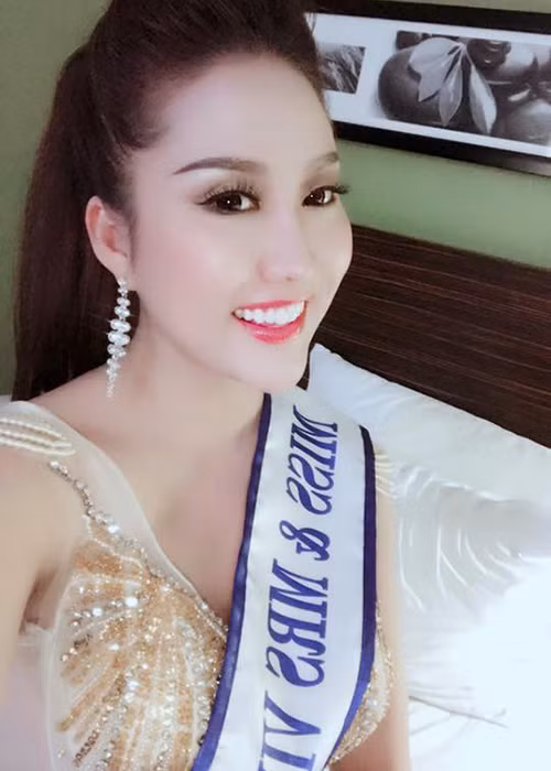 Với diện mạo mới, Phi Thanh Vân tự tin tham gia cuộc thi Hoa hậu Doanh nhân Thế giới người Việt tại Mỹ. Ảnh: FBNV