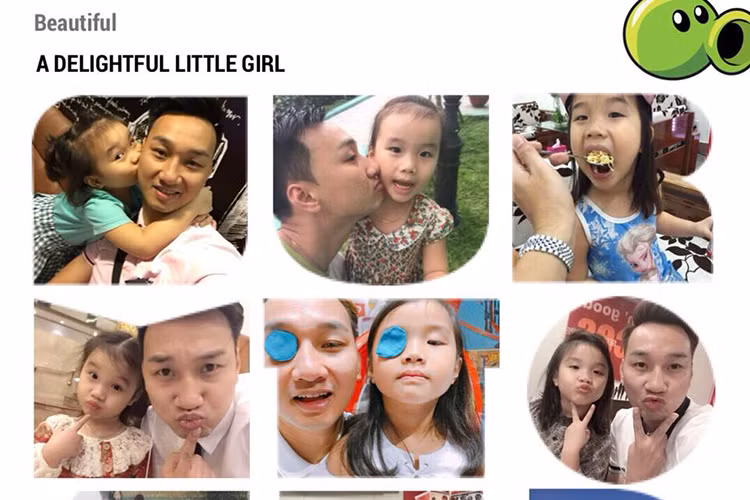 MC Thành Trung khoe loạt khoảnh khắc đáng yêu bên con gái.