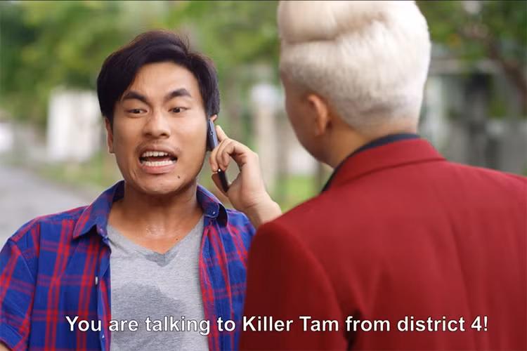 Trailer phim 798Mười phần nào hé lộ câu chuyện anh chàng nhà quê Tám bánh tiêu (do Kiều Minh Tuấn đóng) lên thành phố lập nghiệp.