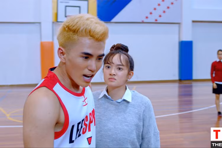 Kaity Nguyễn - Will là cặp nữ chính - nam phụ trong bộ phim “Em chưa 18” ra mắt vào năm 2017. Sau khi đóng chung phim, hai người vướng nghi vấn phim giả tình thật. Ảnh: Thế giới trẻ