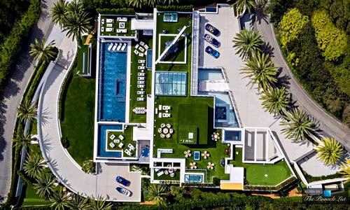 Thiết kế sang trọng, hiện đại và xanh mướt của tòa biệt thự đắt nhất nước Mỹ