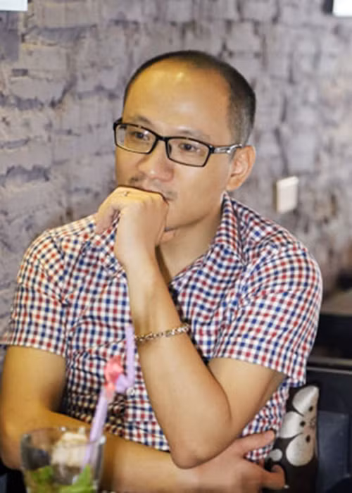 Phan Đăng chưa từng dẫn chương trình truyền hình. Tuy nhiên, trong buổi dẫn thử Ai là triệu phú, anh được ê-kíp đánh cao về sự tự tin, trôi chảy. Ảnh: An ninh thế giới