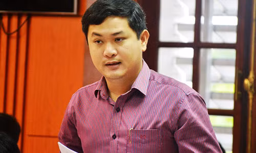 Ông Lê Phước Hoài Bảo - giám đốc Sở Kế hoạch - đầu tư Quảng Nam - Ảnh: LÊ TRUNG