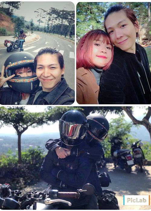 Vợ chồng sao Việt Khởi My - Kelvin Khánh có chuyến đi phượt đầu tiên sau đám cưới.