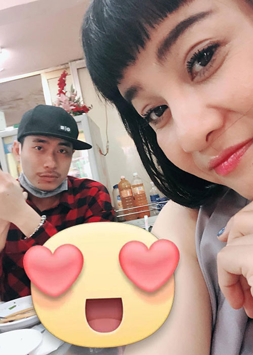 Cặp đôi sao Việt Cát Phượng và Kiều Minh Tuấn ngày càng mặn nồng.