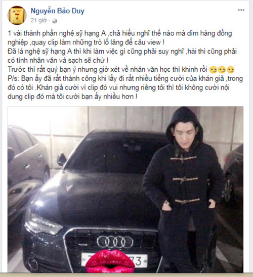 Chia sẻ của Bảo Duy.