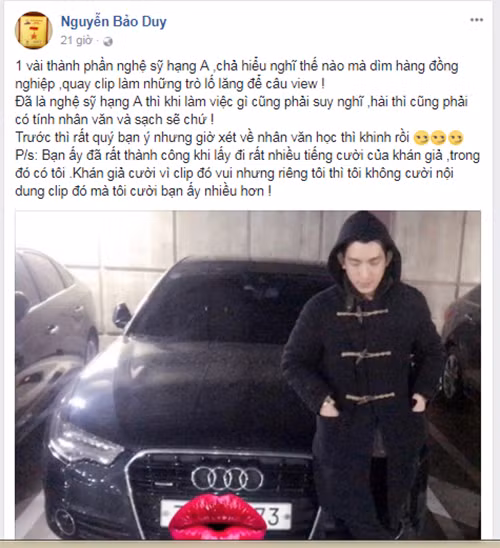 Chia sẻ của Bảo Duy.