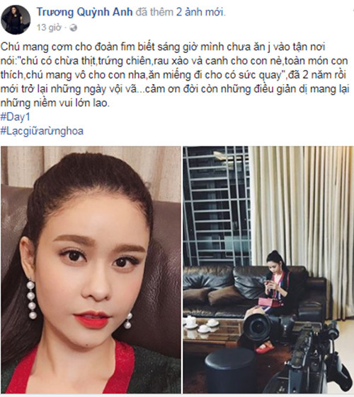 Chia sẻ của Trương Quỳnh Anh.