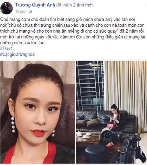 Chia sẻ của Trương Quỳnh Anh.