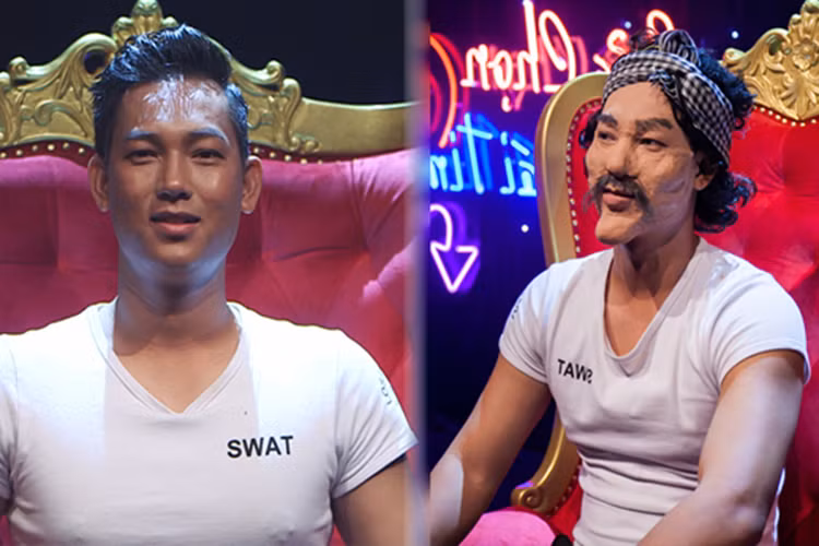 Trong “Lựa chọn của trái tim”, Kim Huệ bị huấn luyện viên thể hình Văn Thông chê và loại thẳng. Văn Thông cho biết anh rất dị ứng với cô nàng người mẫu gầy và cao. Ảnh: Vietnamnet